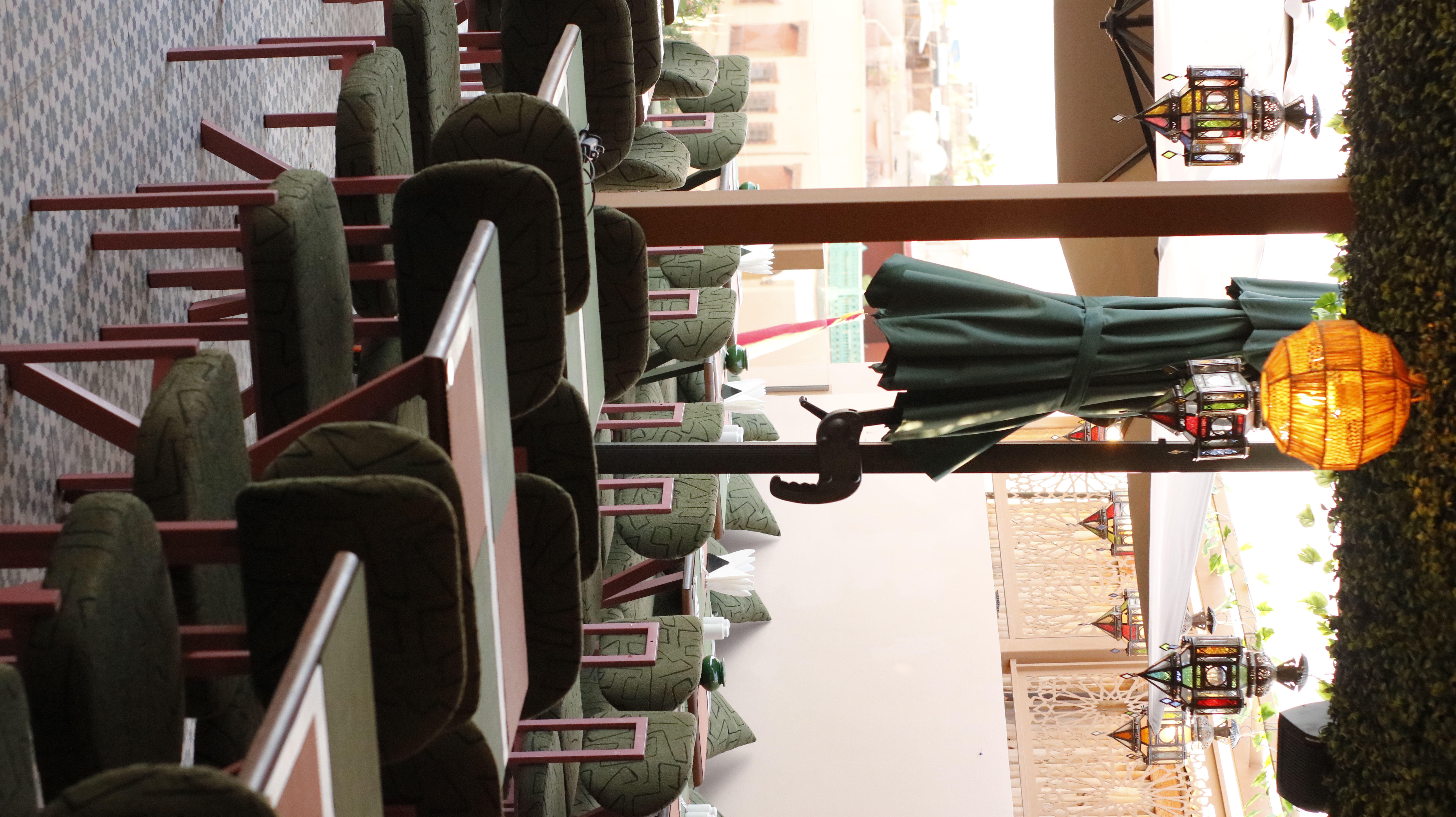 Rooftop Kasbah Andalussiya au coucher de soleil